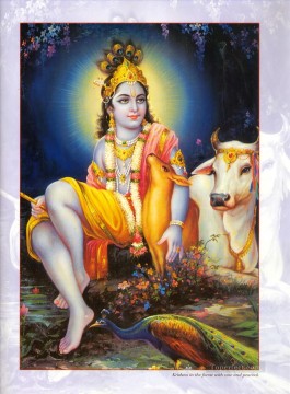 Radha Krishna 29 Hindu Oil Paintings